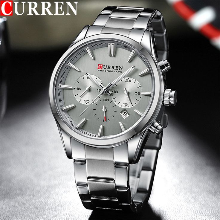 Stainless Steel CURREN Mens watch